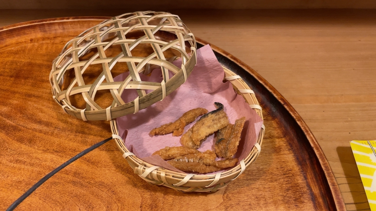 鱧の骨せんべい