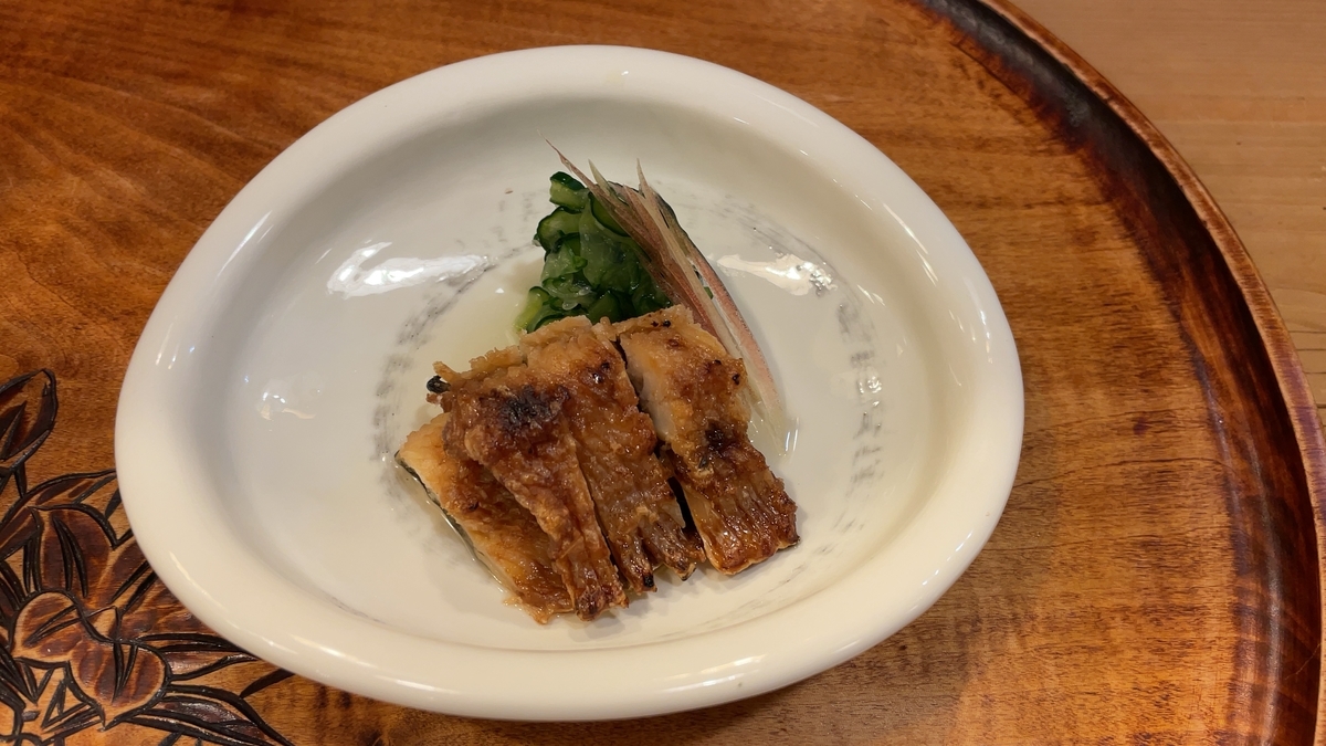 鱧と胡瓜の酢の物