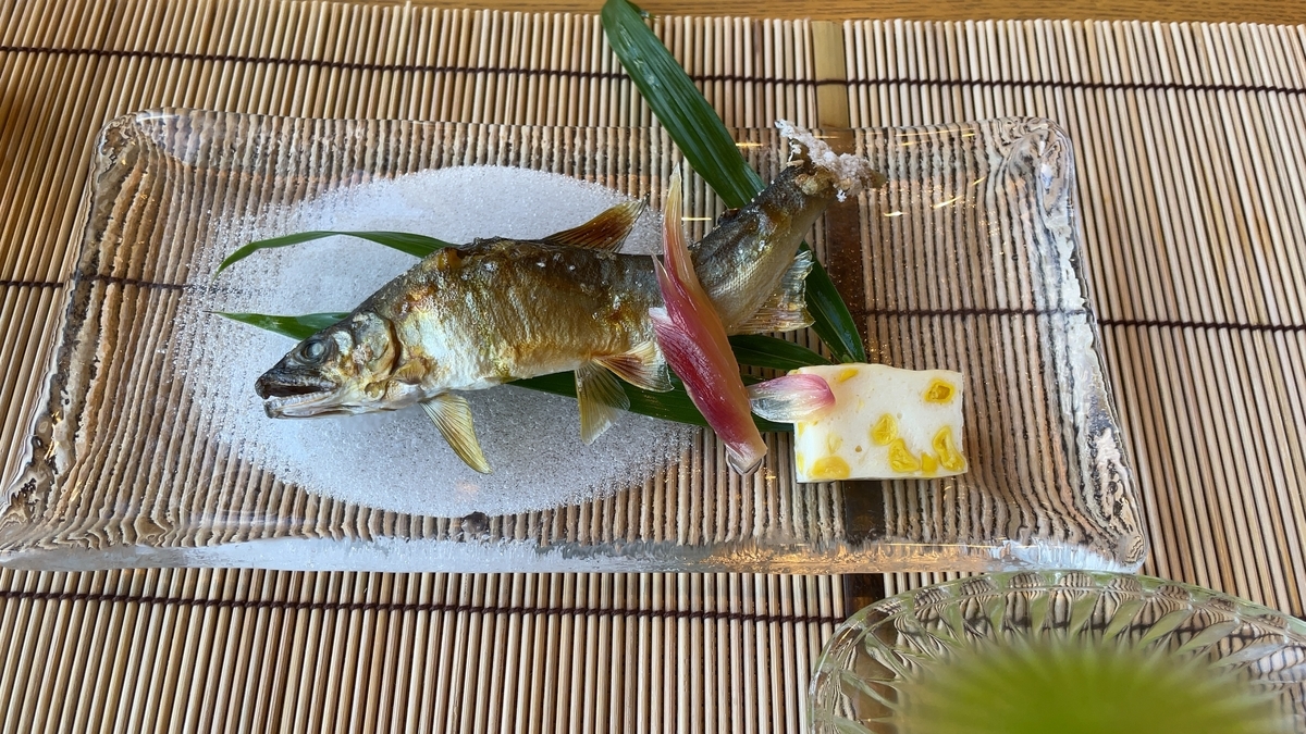 あゆの塩焼き