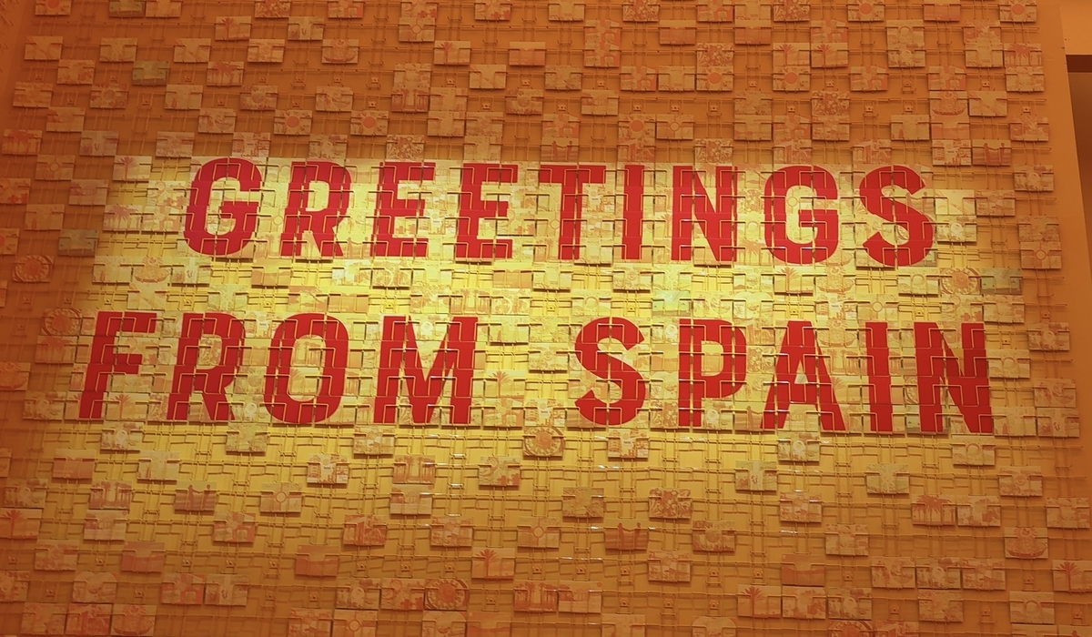 Last exhibition in the Spanish Pavilion