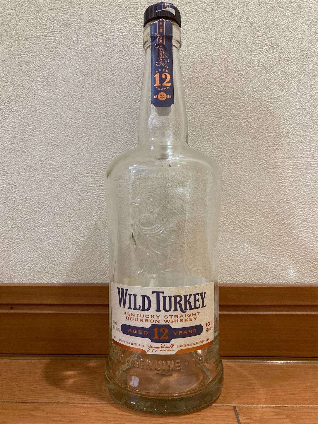 ワイルドターキー12年 - ボトル一本飲みウイスキーレビュー ワイルドターキー12年 - ボトル一本飲みウイスキーレビュー