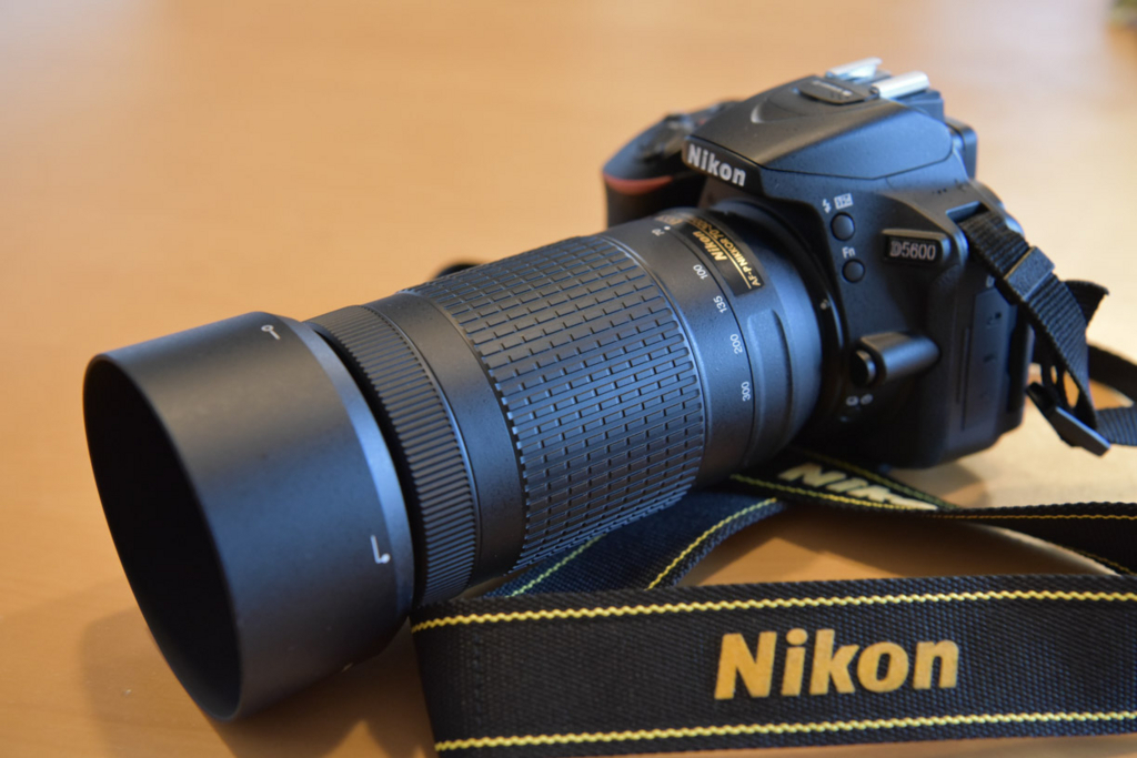 D5600とAF-P70-300mmセット例