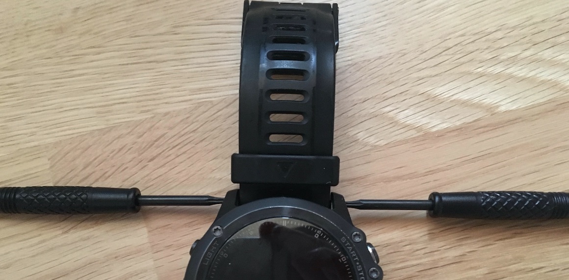 Garminシリコンバンド交換