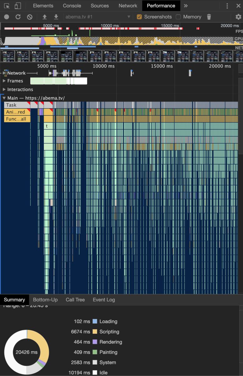 f:id:heimusu:20191214160139p:plain Chrome/Devtool/Performance tab