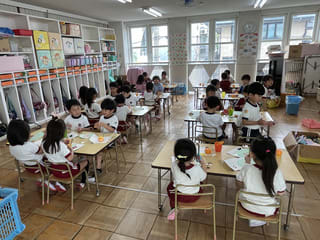 日常の朝の様子 - 平成幼稚園ブログ