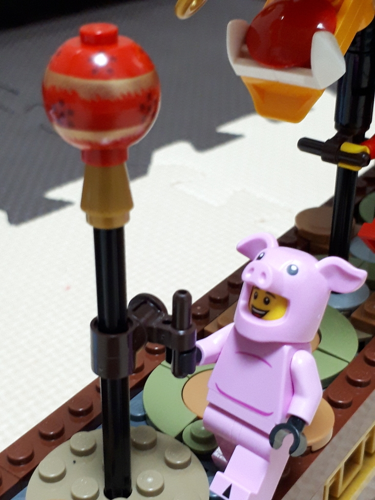 80102 レゴ アジアンフェスティバル 龍舞 開封レビュー - やっぱりLEGOが好き