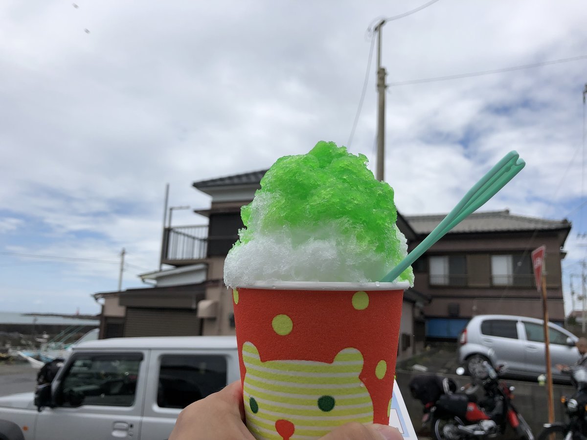 市田商店のかき氷