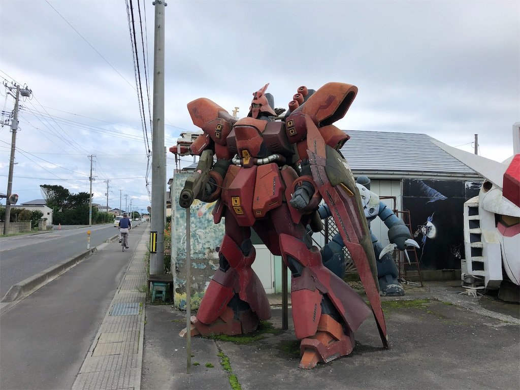 ガンダムカット 完成したサザビー