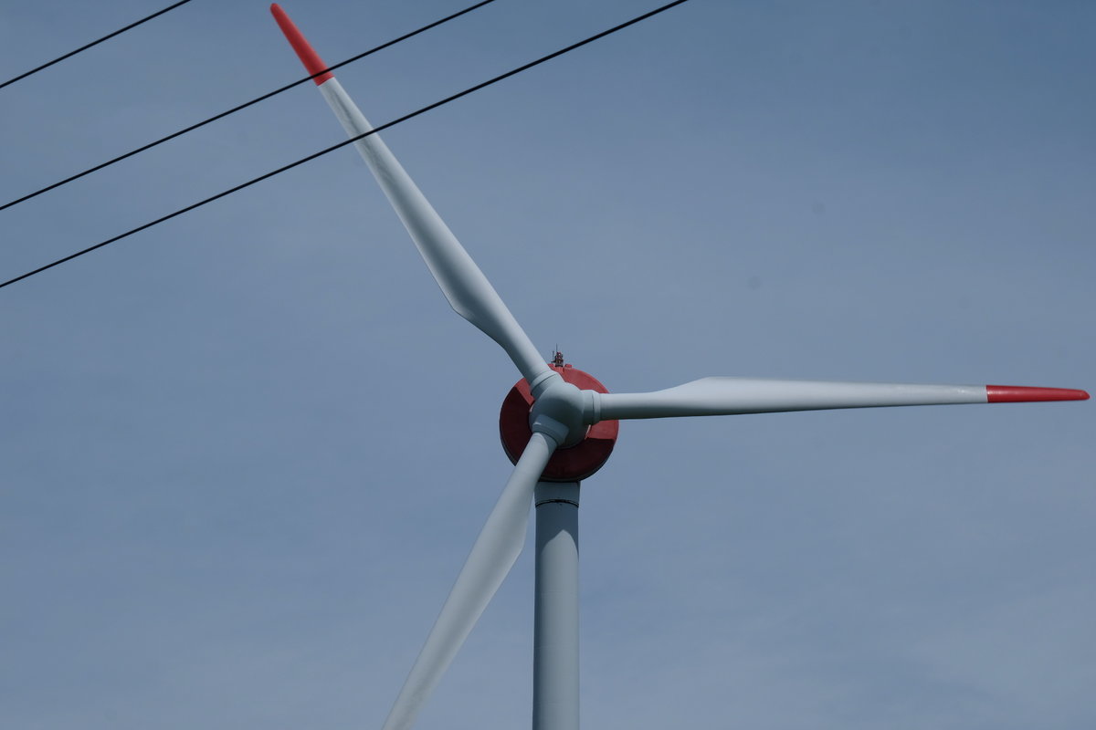 オトンルイ風力発電所の風車