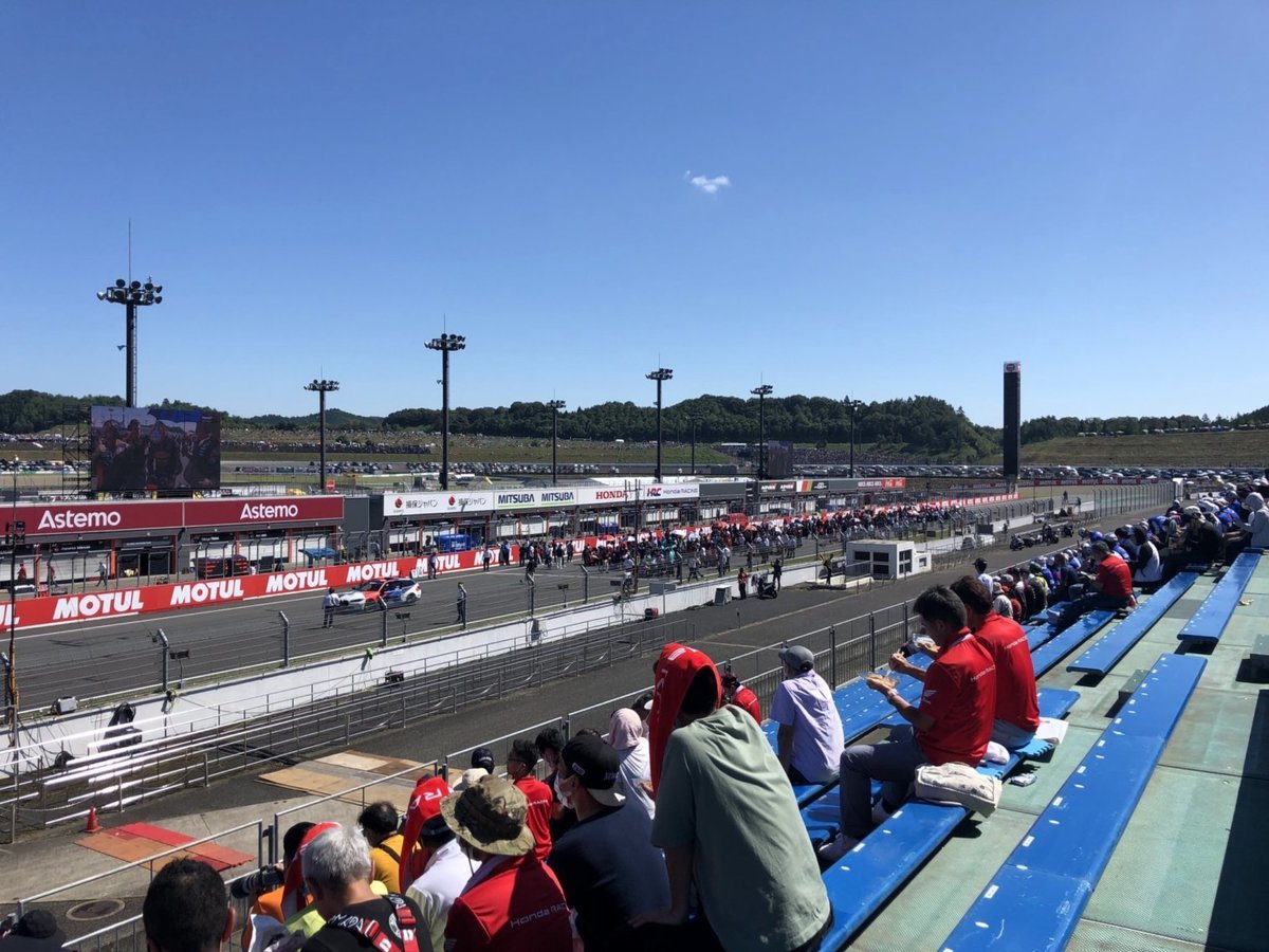 Honda応援席