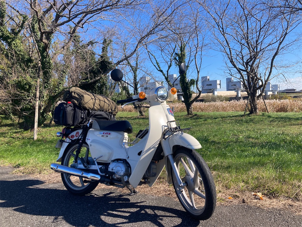 3年ぶりにスーパーカブ110でキャンプツーリング - 下総二輪日記