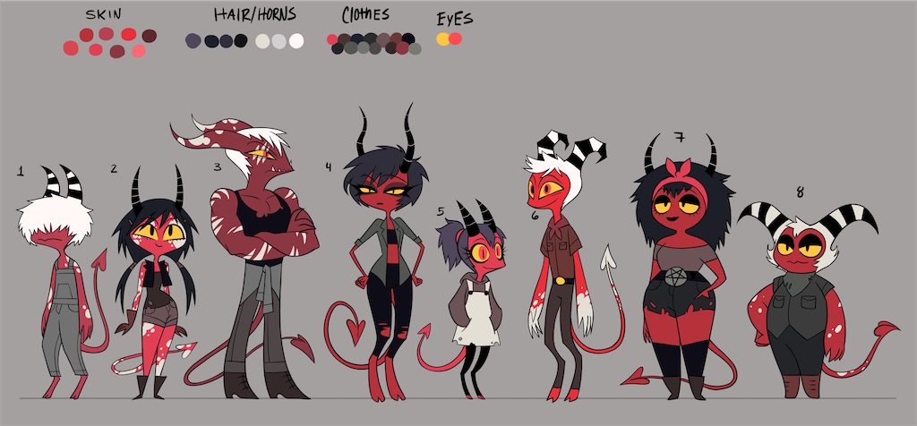 ヘルヴァボス ピン ブリッツ ストラス モクシー ミリー ルーナ オクタヴィア ヘルヴァボス、ルナ(Loona)とオクタヴィア(Octavia)の二人が好きなん