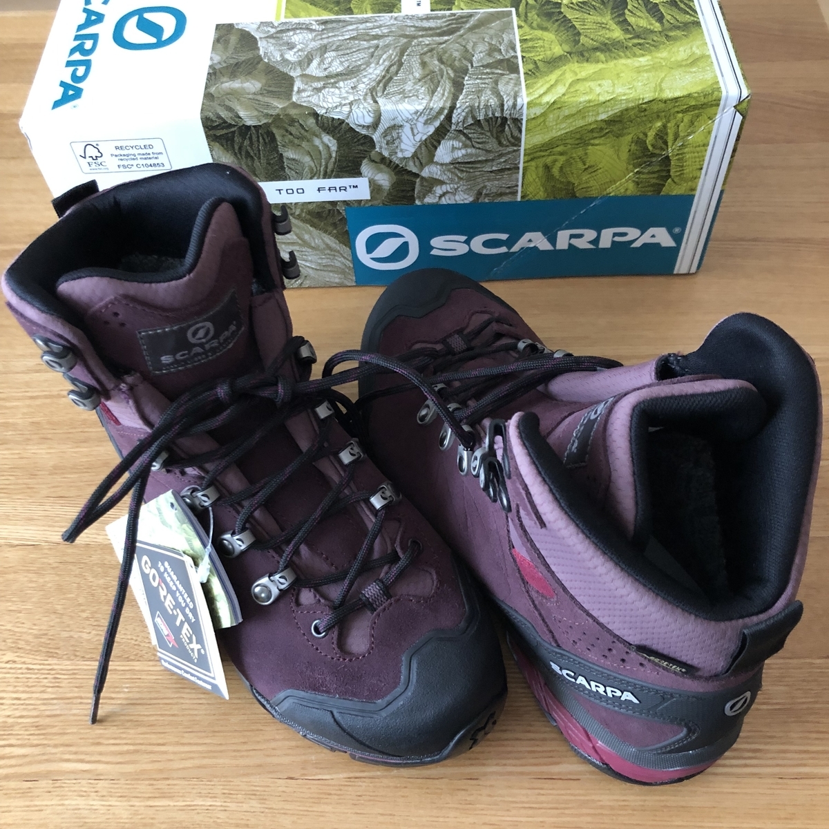 スカルペ・ダ・ギナスティカ・ランナー Mescalito TRK GTX WOMAN Dark Anthracite - The terrain tamer