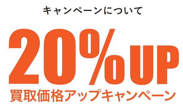 遊戯王買取２０％UPキャンペーン