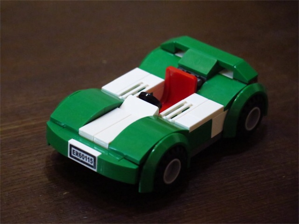 レゴ作例 緑のレーシングカー How To Build Lego Green Racing Car へそまがり夫婦のつれづれ日記