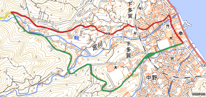 県道熱海大仁線と市道の振替がおこなわれました 静岡県道618号線