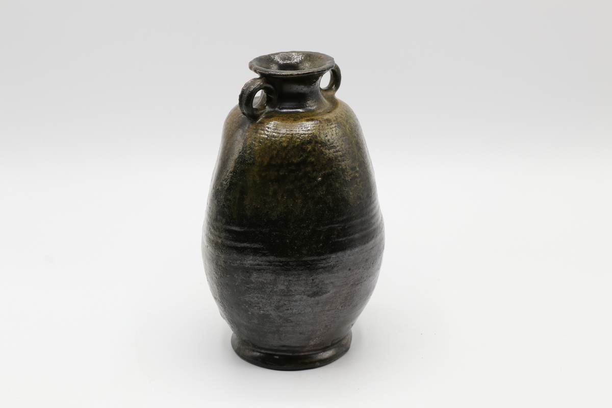 黒備前　蕪　54　備前焼 黒備前】江戸時代初期の古備前焼の名品を紹介！中興名物茶入れ走井・関