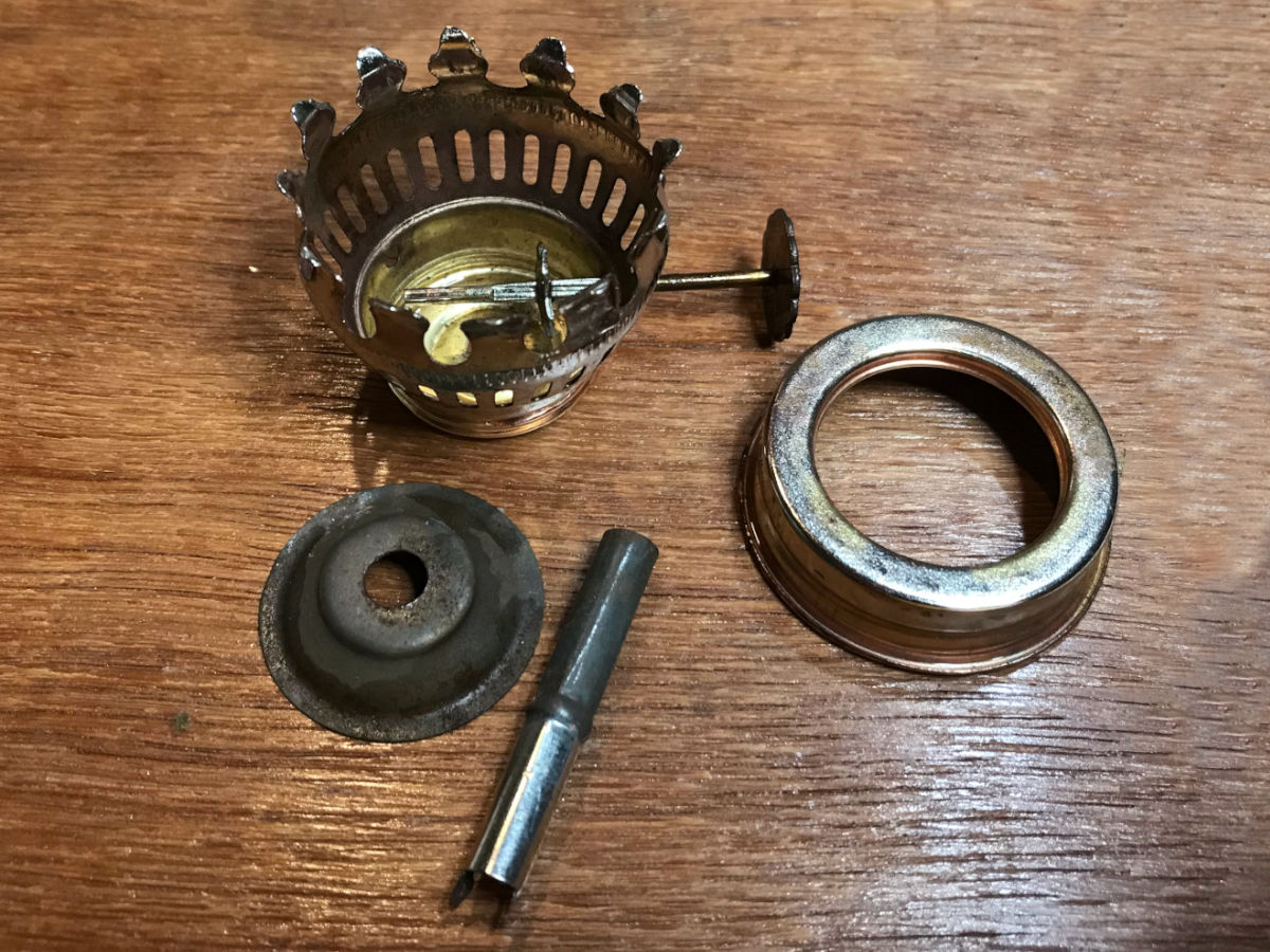 12　豆ランプの火屋金具　豆ランプ　火屋　金具　バーナー 2025年最新Yahoo!オークション -豆ランプの中古品・新品・未使用品一覧