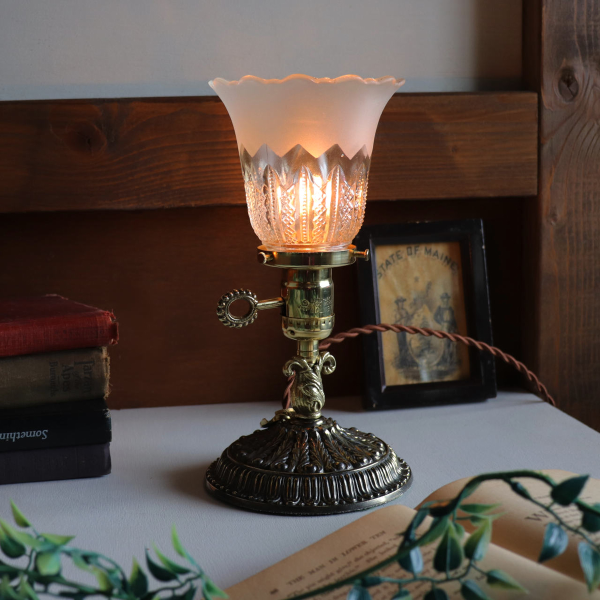 Marble LED-table lamp｜ARTWORKSTUDIO公式 フロストガラスシェード