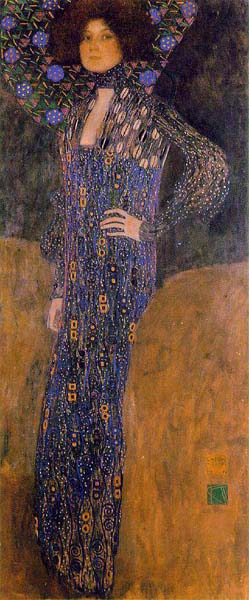 019．グスタフ・クリムト ≪エミリー・フレーゲの肖像≫ 1902年
