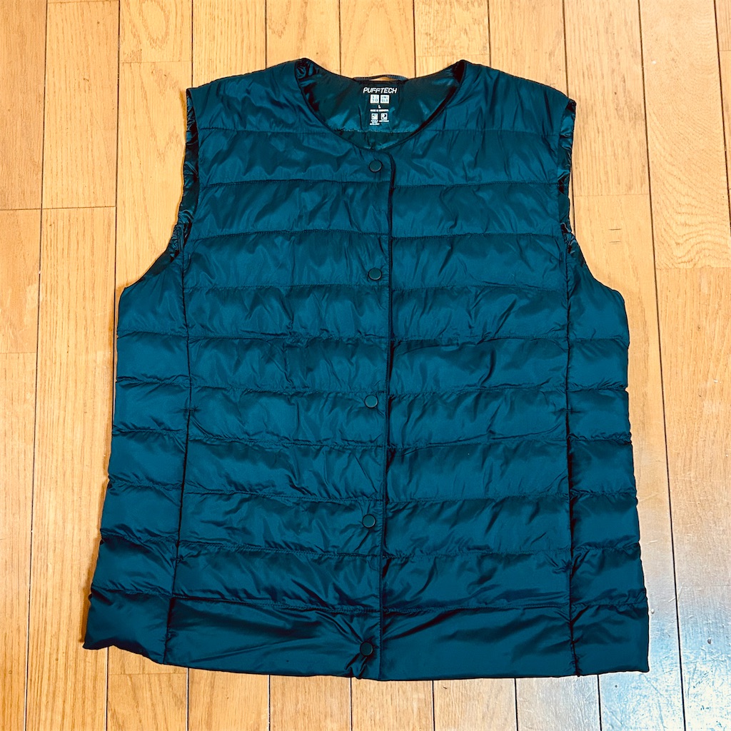 UNIQLO ユニクロ ライトパープル パフテックコンパクトベスト S