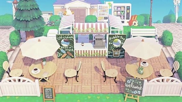 あつ森_オープンカフェ
