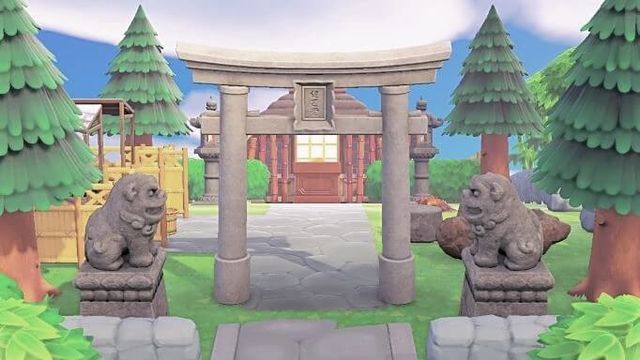 あつ森_神社