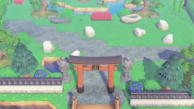 あつ森_和風エリア2