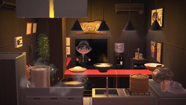 あつ森_ラーメン屋_レイアウト13