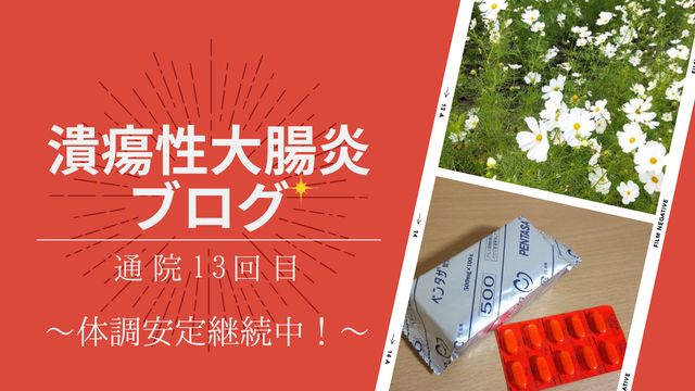 体調安定継続中！～通院13回目～【潰瘍性大腸炎ブログ】