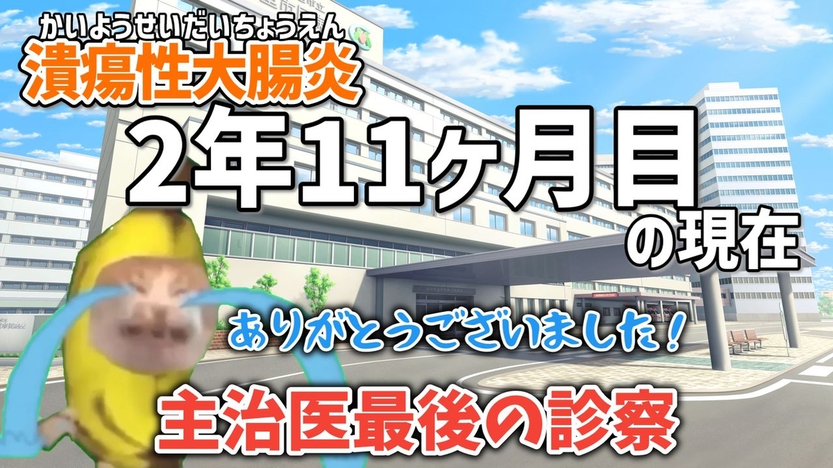 潰瘍性大腸炎2年11ヶ月