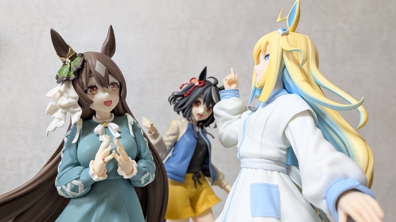ウマ娘プリティーダービーを飾る 私服ネオユニヴァースフィギュア編