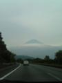 高速道路から富士山