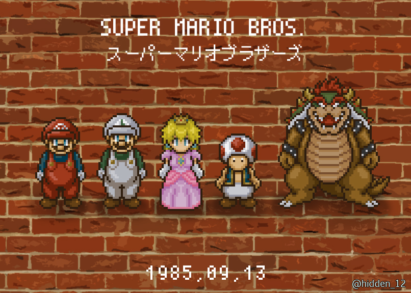 任天堂 - スーパーマリオブラザーズ/ドット絵 ピンズ ピンバッジの通販