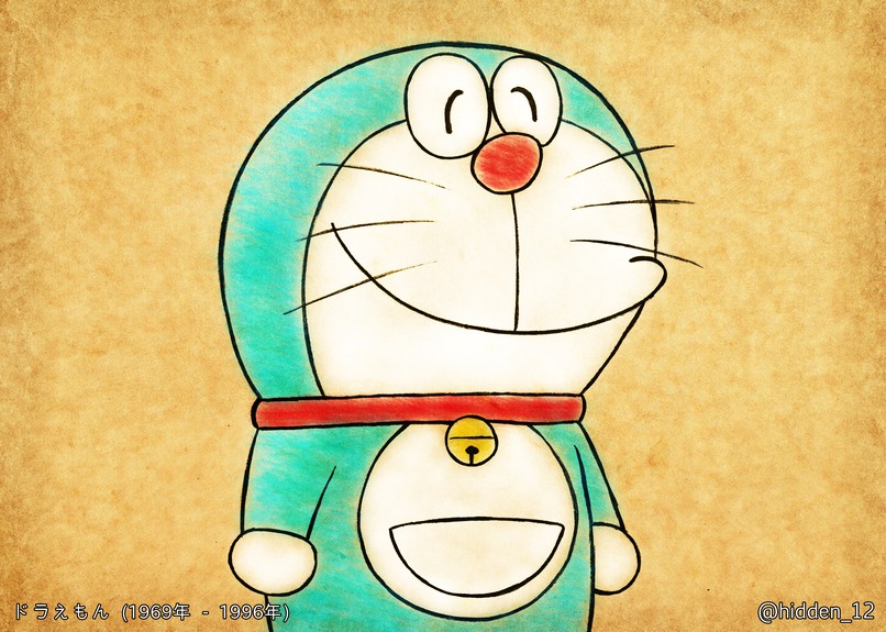 イラスト】大山のぶ代：ドラえもんの声が聞こえる【声優】 - たぬぴこ！