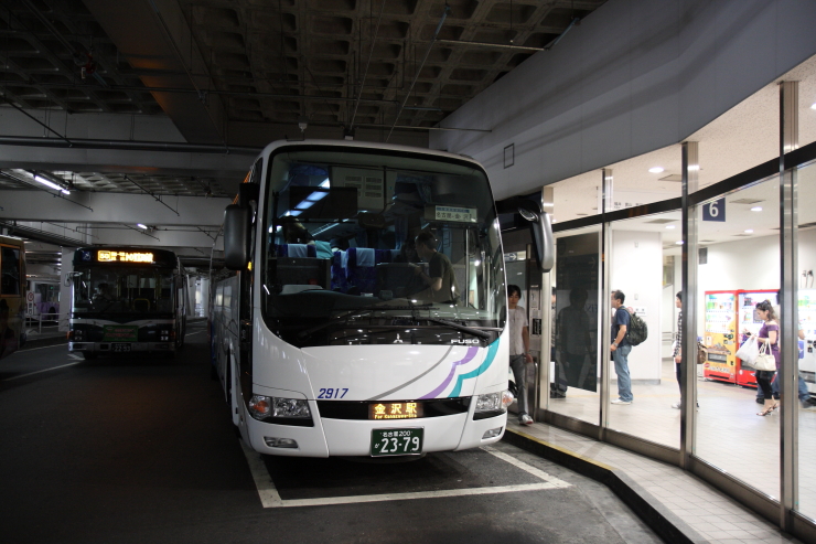 北陸道高速バス金沢線 Mb12112便 名鉄バス2917号車 北陸道特急の
