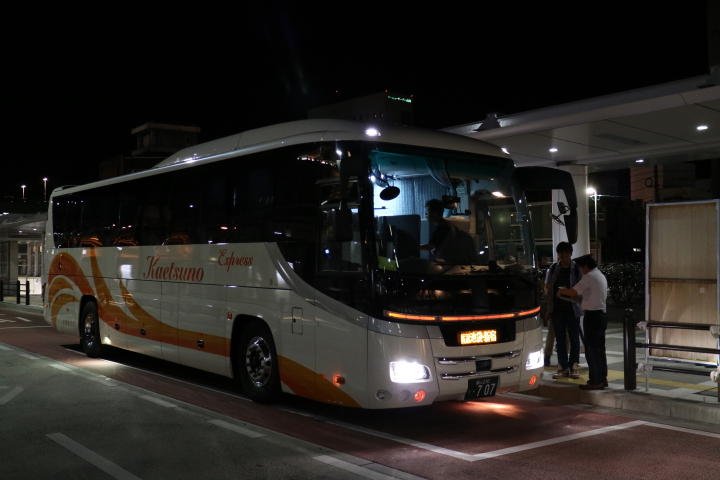 池袋 新宿 高岡 氷見線4便 加越能バス707号車 北陸道特急の乗りバス日記