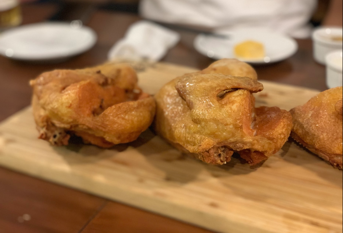 f:id:hideack:20190623102437p:plain:w600 なるとキッチン渋谷店の半身揚げの写真