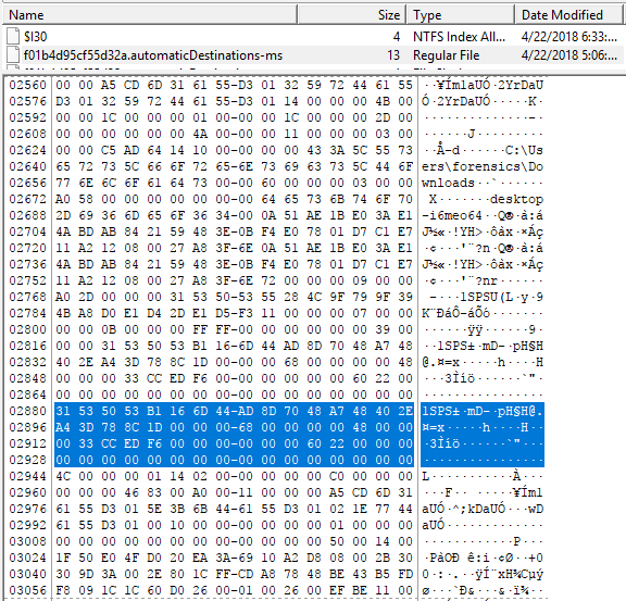 Structured Storage Viewer JumpList と Stream - @port139 Blog