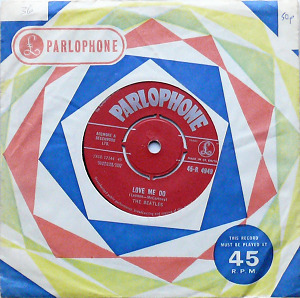 LOVE ME DO 50th Anni. RED LABEL SINGLE - BEET POPS CLUB