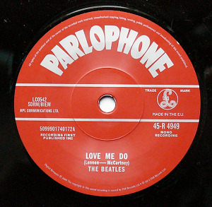 LOVE ME DO 50th Anni. RED LABEL SINGLE - BEET POPS CLUB