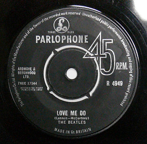LOVE ME DO 50th Anni. RED LABEL SINGLE - BEET POPS CLUB