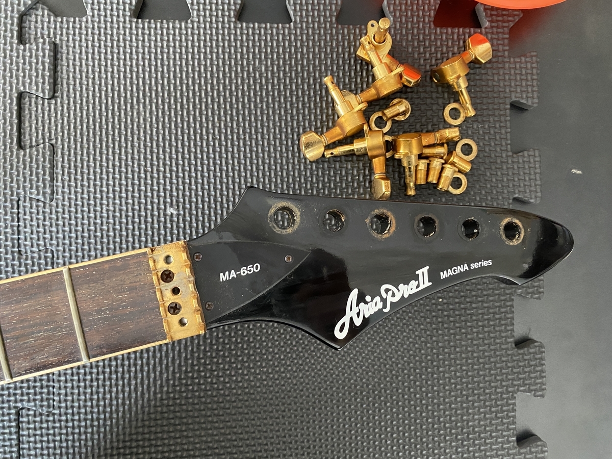 Aria PriⅡ MA-650をリペアする（第一弾） - ひでぼうの趣味のこと