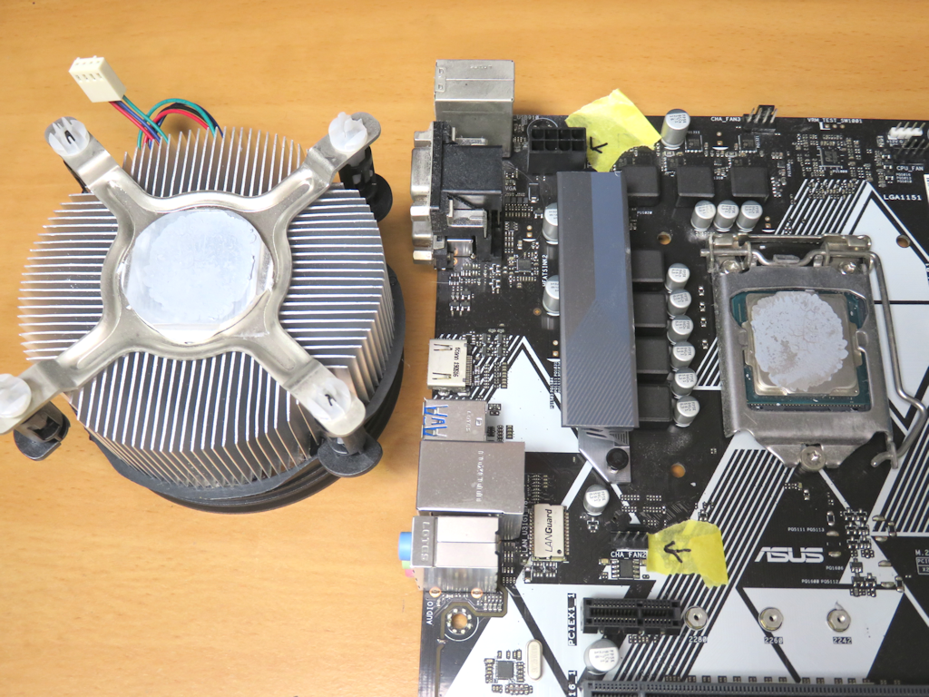 Core i7-8700のCPUクーラー換装（サイズ虎徹マーク3・SCKTT-3000