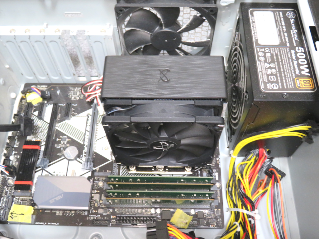 Core i7-8700のCPUクーラー換装（サイズ虎徹マーク3・SCKTT-3000
