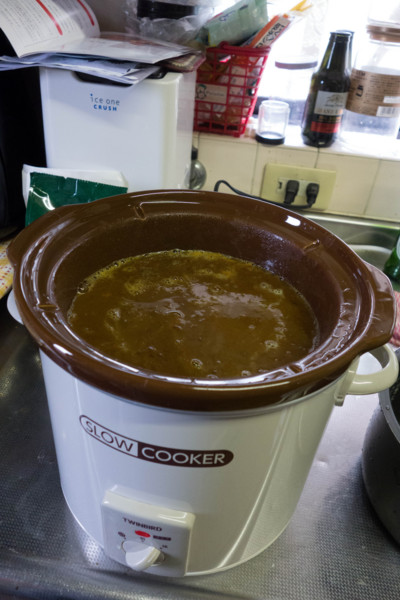 スロークッカーカレーレンズ豆スープのレシピ