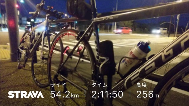 夜 自転車 ダイエット