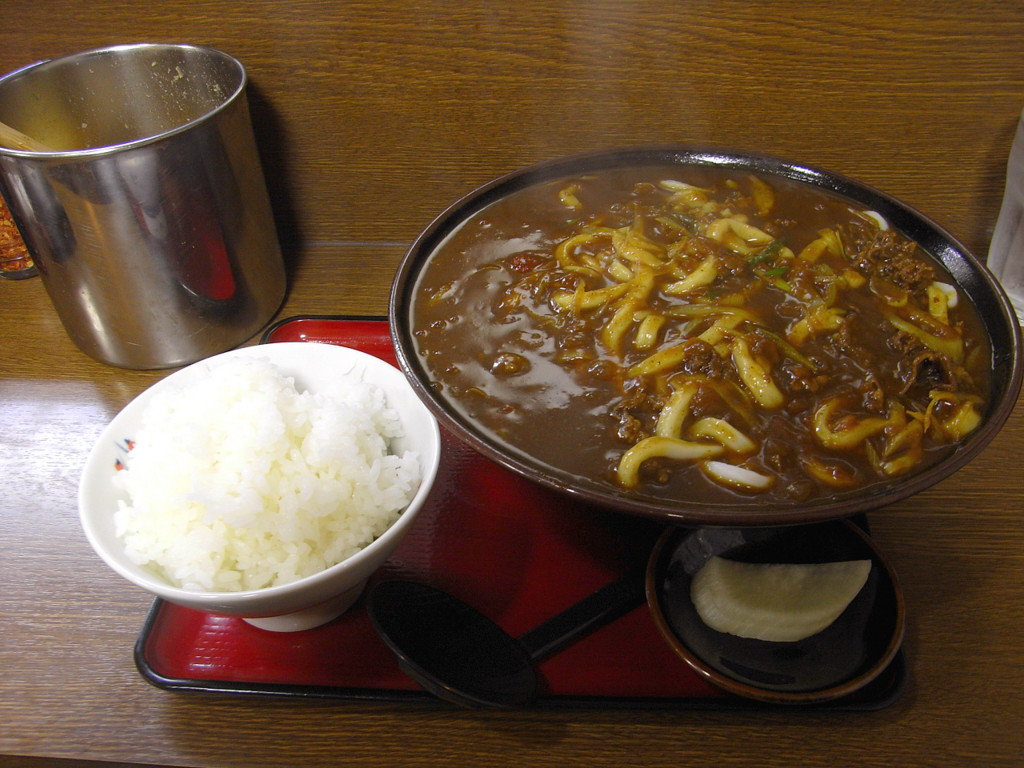 讃松庵・カレーうどん