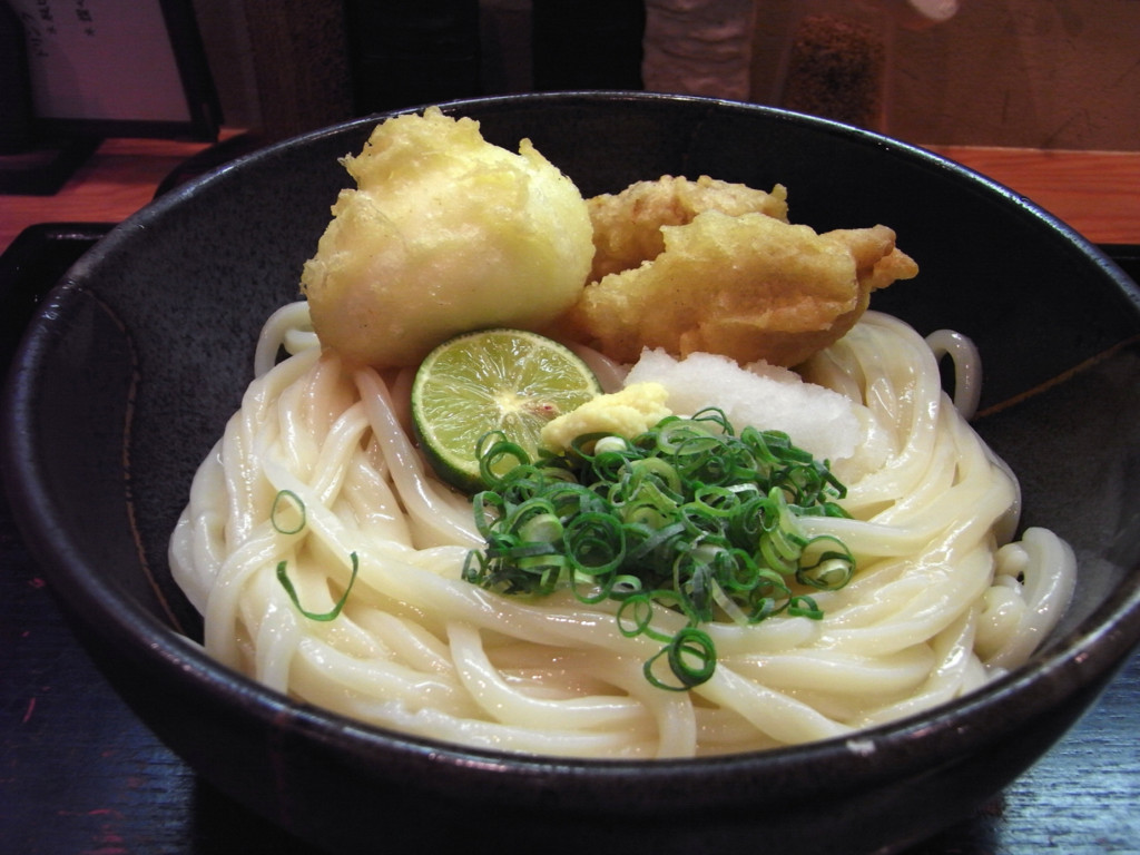讃也・鶏天卵天ぶっかけ