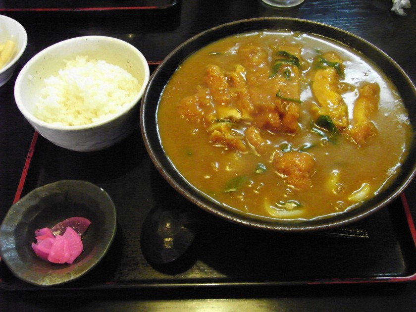 ふじきち・カツカレーうどん